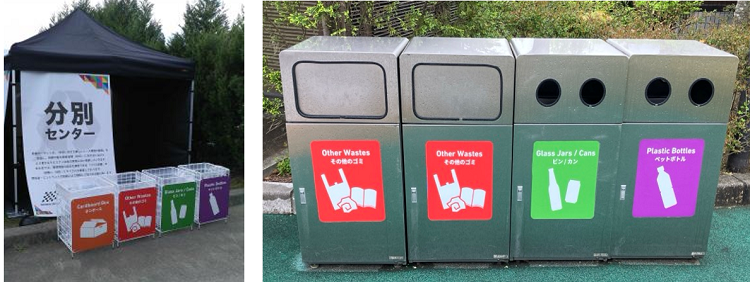 鈴鹿サーキット内リサイクルボックス