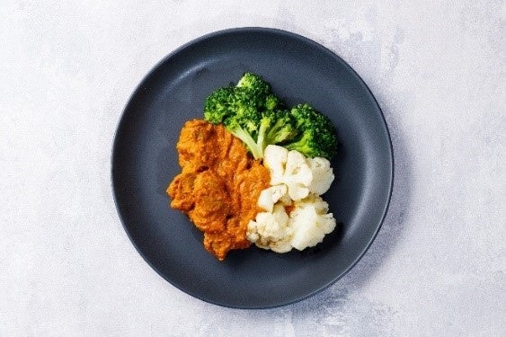 「低糖質の砂肝スパイスカレー」