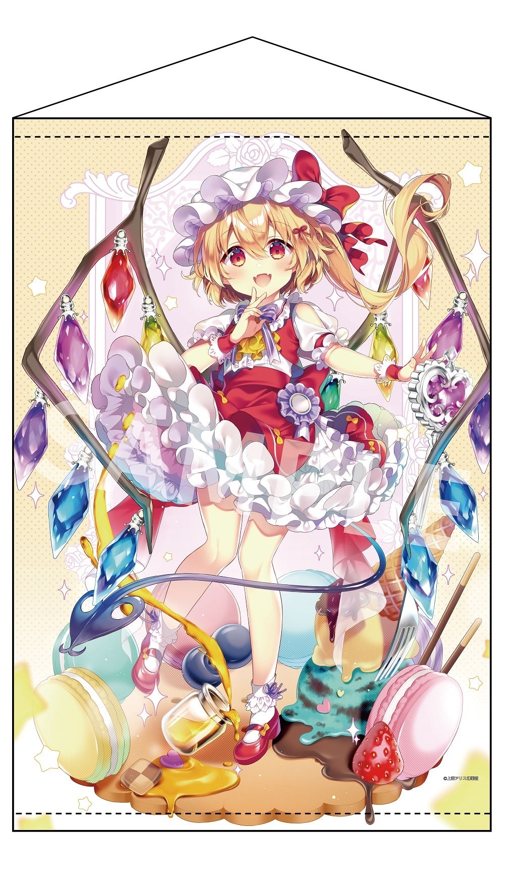 【催事限定】東方Project クリエイターズ A0タペストリー 6 フランドール・スカーレット illust.栗栖 歳