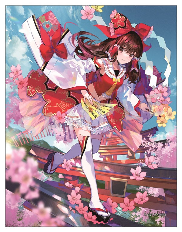 【先行販売】東方Project クリエイターズ F8キャンバスアート 3 博麗霊夢 illust.藤ちょこ