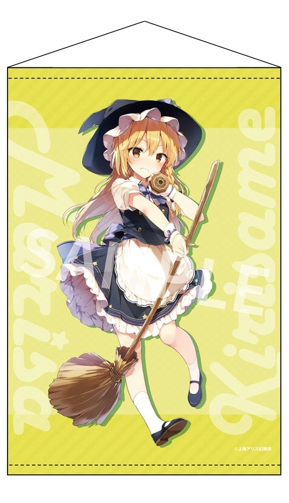 【先行販売】東方Project B2タペストリー 60 霧雨魔理沙 illust.shnva