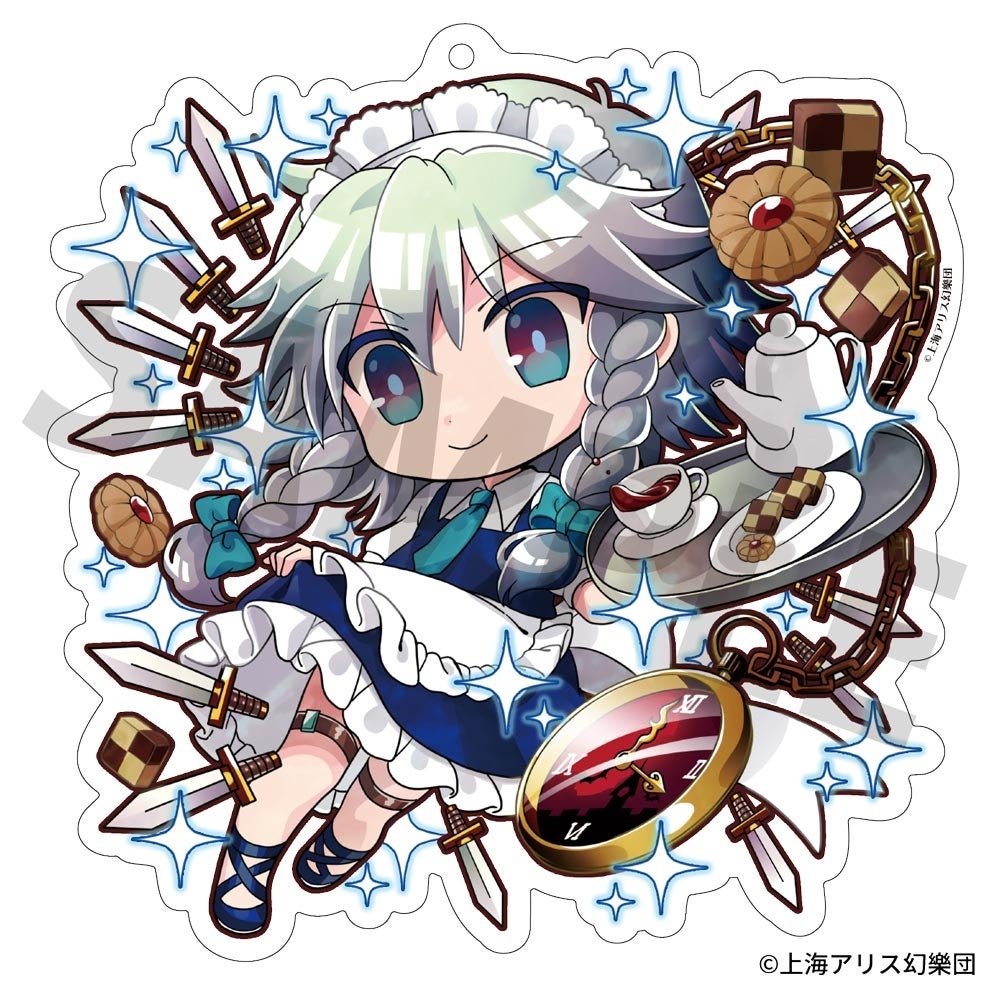 【先行販売】東方Project クリエイターズキーホルダー 29 十六夜咲夜 illust.粗茶