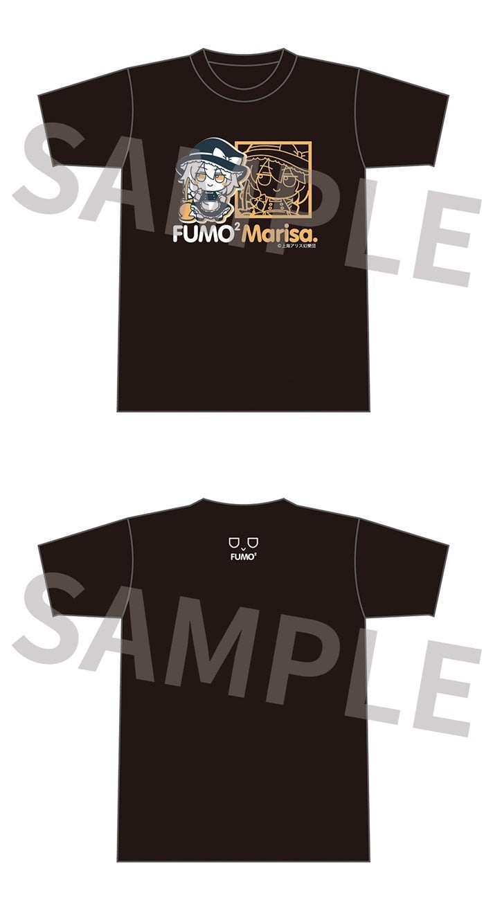 東方Project ふもふもTシャツ 2 ふもふもまりさ。（霧雨魔理沙） M-4Lサイズ