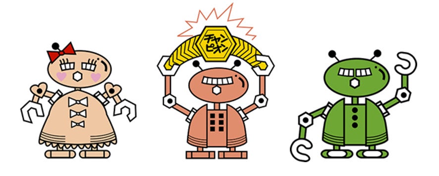 かわさきロボット競技大会　マスコット