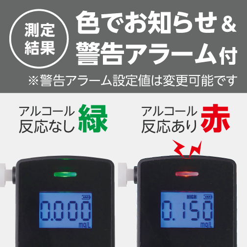 ​■アルコールチェッカー本体