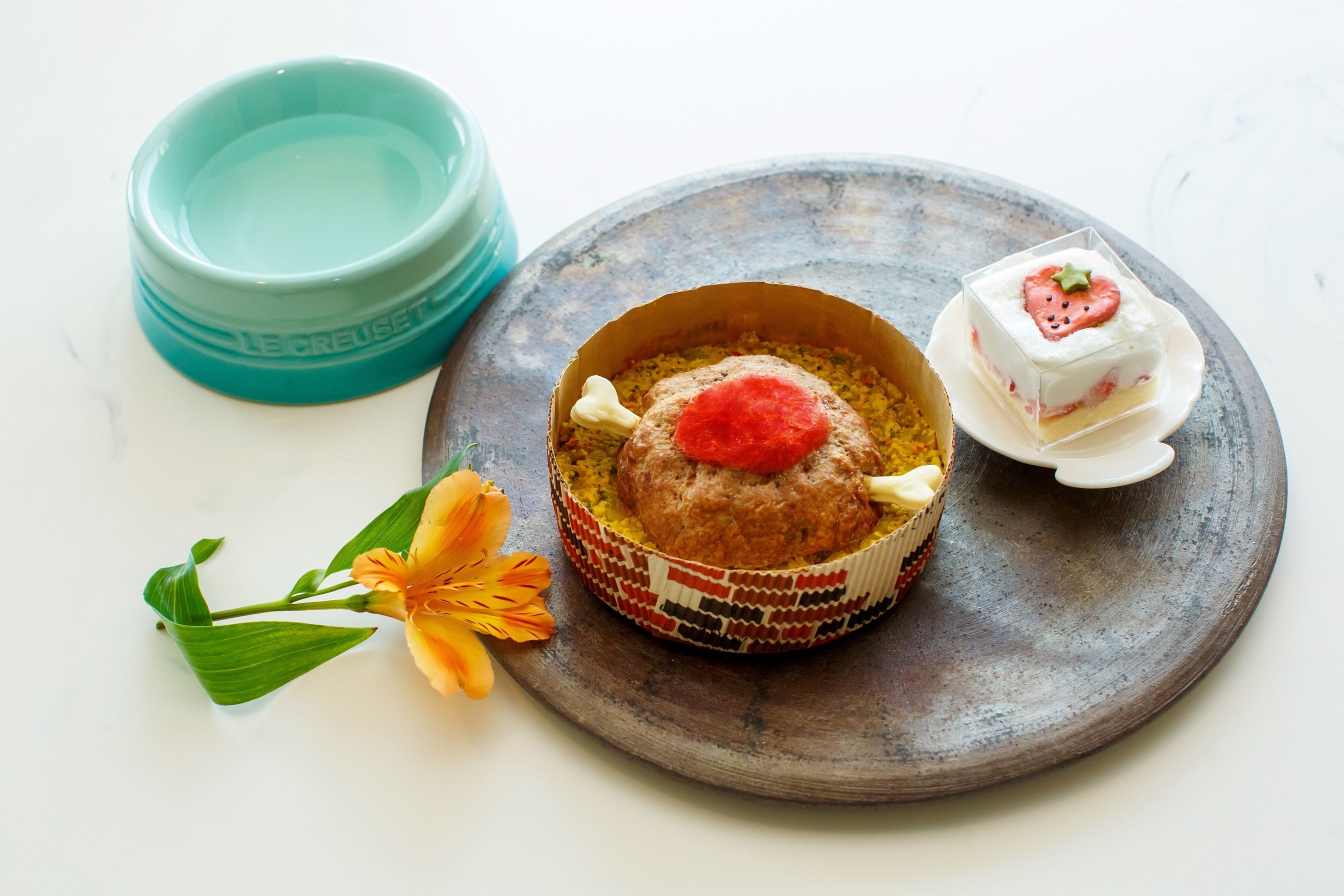 ワンちゃんスペシャルディナーセットのイメージです。