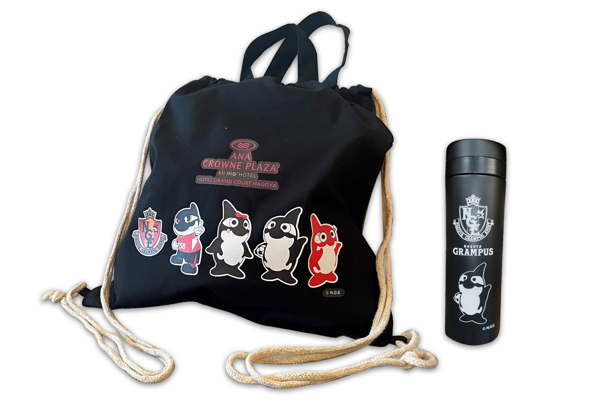 グランパスくんルーム宿泊者限定のコラボレーショングッズ