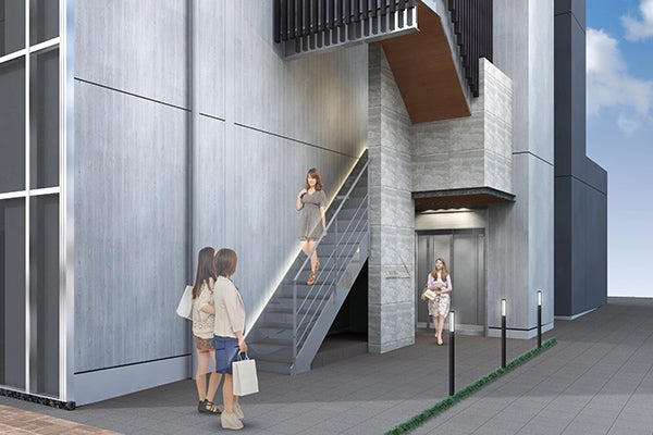 エントランス完成予想パース