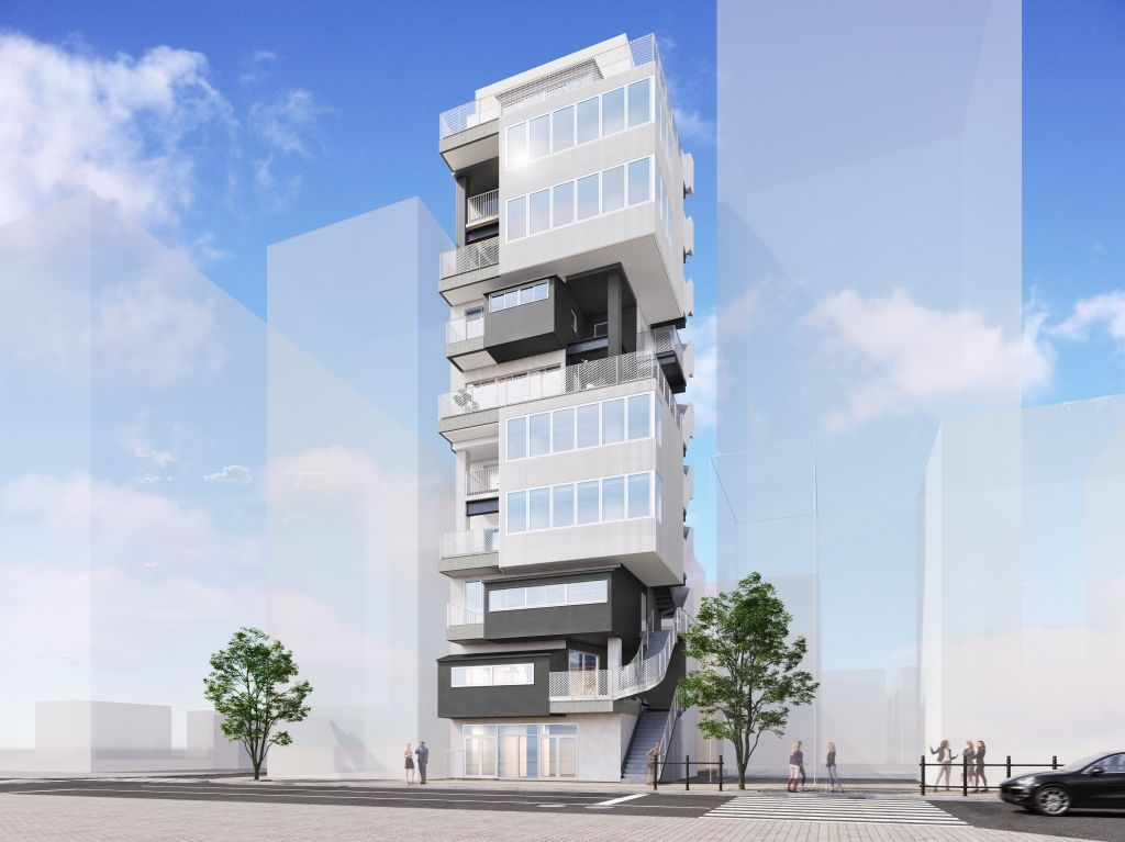 （完成予想パース　外観）