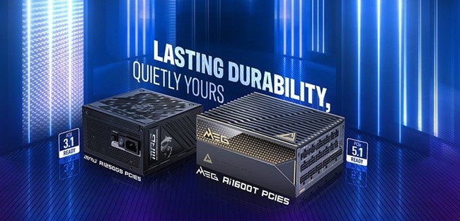 MSI、ATX 3.1対応電源2機種発表!PCIe 5.0対応で高性能 MSI、ATX 3.1対応電源2機種発表!PCIe 5.0対応で高性能