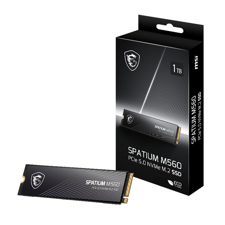 MSI爆速SSD!PCIe Gen5対応SPATIUM M560 1TB発売 MSI爆速SSD!PCIe Gen5対応SPATIUM M560 1TB発売