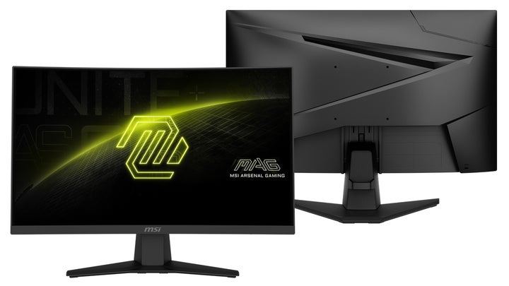 MSI ゲーミングモニター 180hz 1ms 湾曲 高い没入感でゲームに集中できる湾曲ゲーミングモニター 23.6