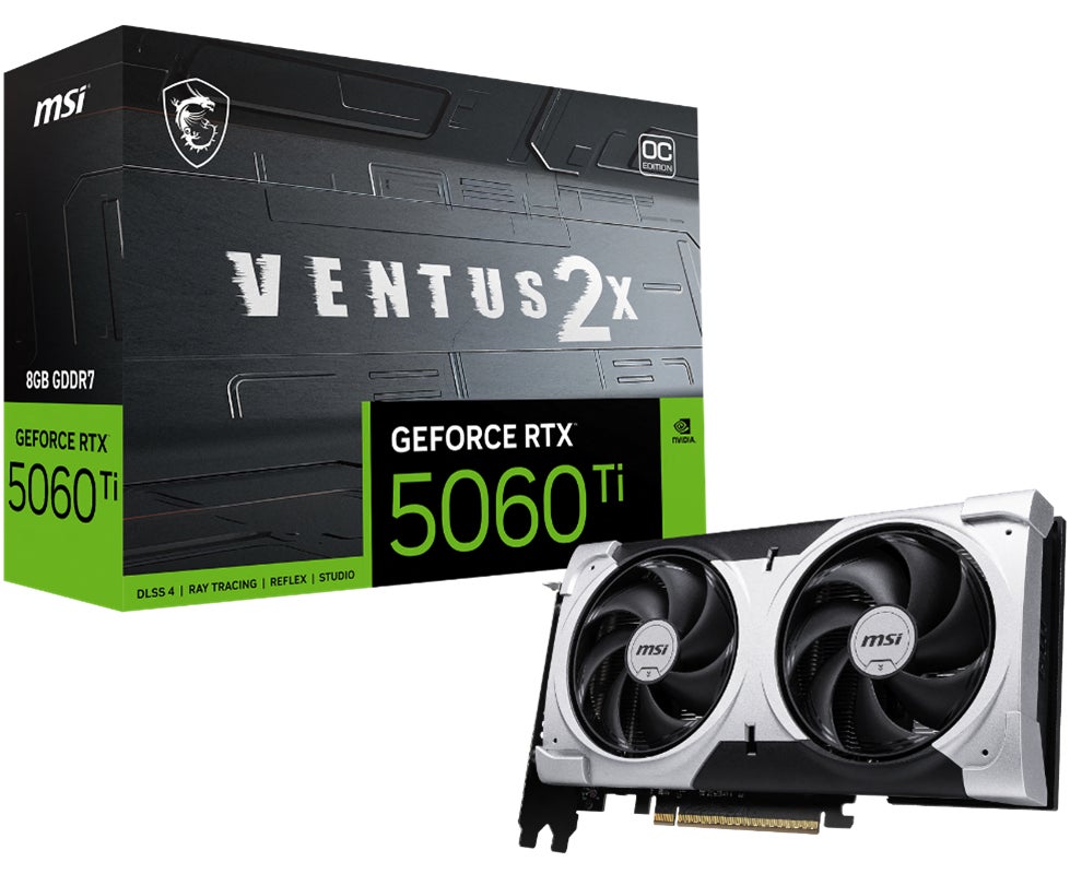 MSI RTX 5060 Ti VENTUS 2X OC PLUS発売!高性能&冷却抜群 MSI RTX 5060 Ti VENTUS 2X OC PLUS発売!高性能&冷却抜群