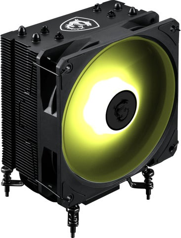 MSI、120mm ARGBファンを搭載したサイドフロー型の空冷CPUクーラー MSI、120mm ARGBファンを搭載したサイドフロー型の空冷CPUクーラー