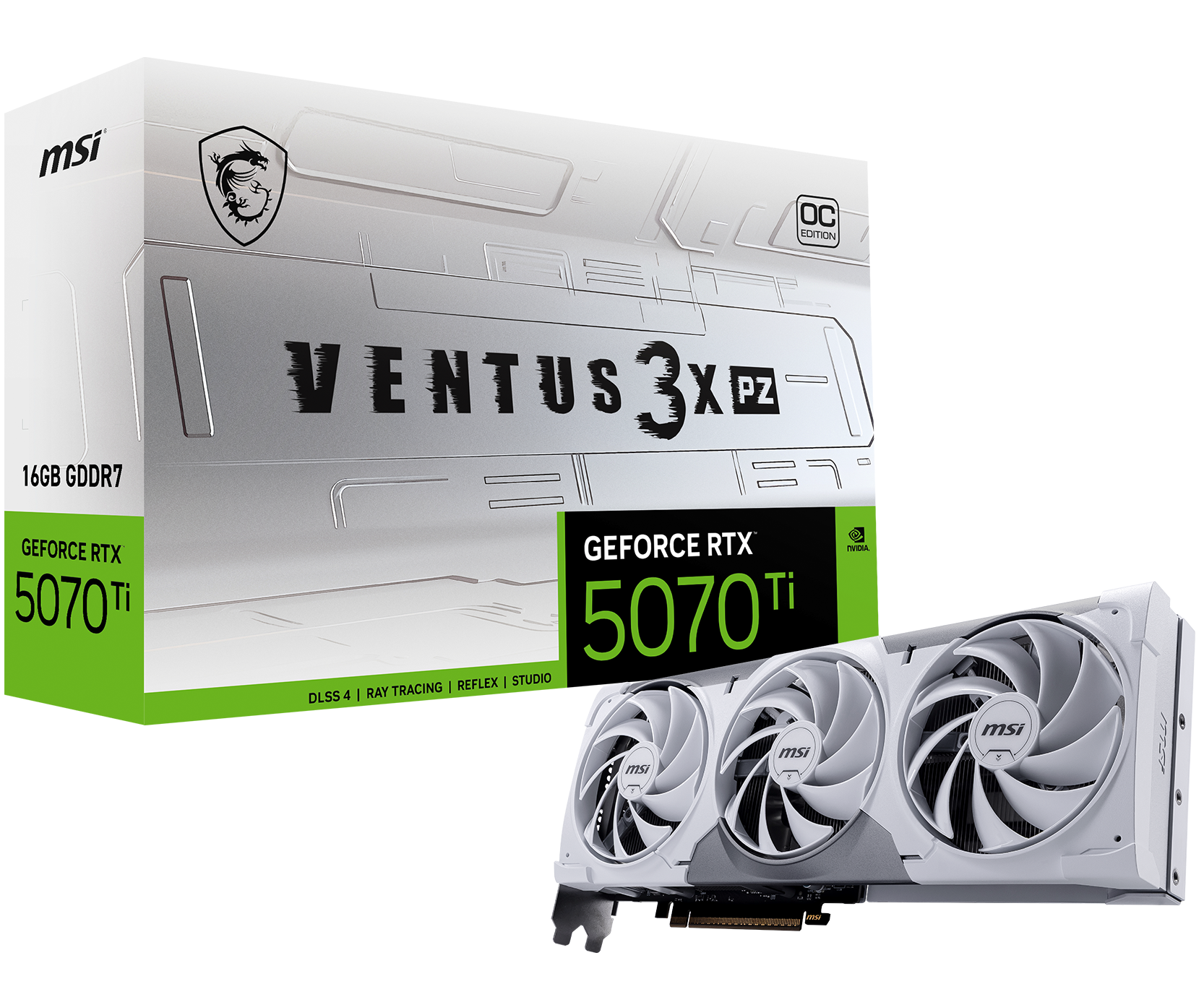 MSI、GeForce RTX™ 5070 Tiを搭載したグラフィックスカード「GeForce