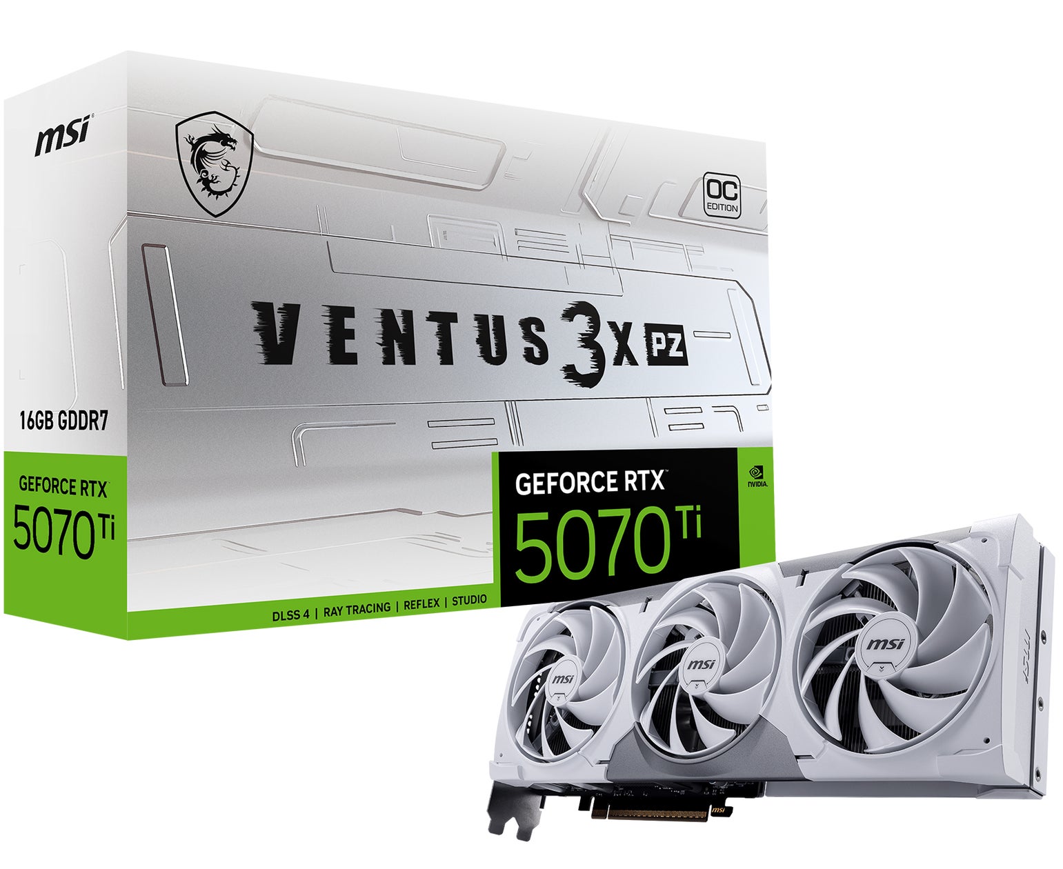 MSI、GeForce RTX™ 5070 Tiを搭載したグラフィックスカード「GeForce MSI、GeForce RTX™ 5070 Tiを搭載したグラフィックスカード「GeForce