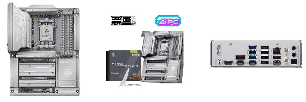 MSI、最新のAMD Ryzen™ 9000シリーズプロセッサー対応の背面コネクタ MSI、最新のAMD Ryzen™ 9000シリーズプロセッサー対応の背面コネクタ