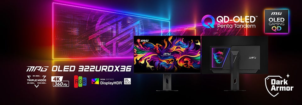 世界初!3モードQD-OLED 4K/360Hzゲーミングモニター 世界初!3モードQD-OLED 4K/360Hzゲーミングモニター