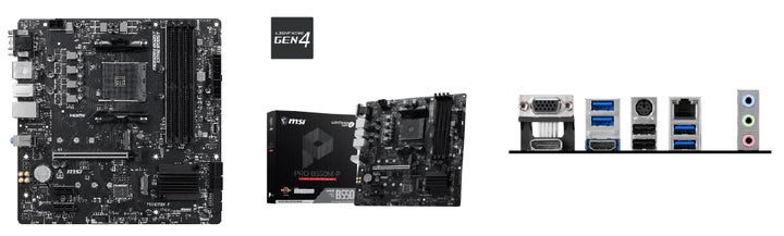 MSI、Amazon限定のB550チップセット搭載マザーボード「PRO B550M-P」を MSI、Amazon限定のB550チップセット搭載マザーボード「PRO B550M-P」を