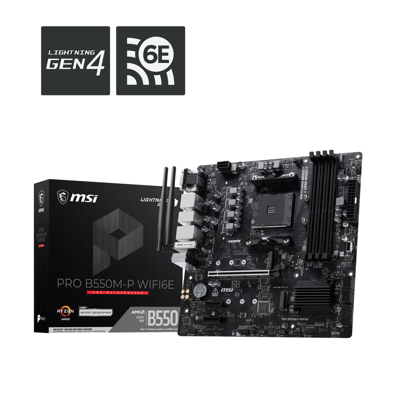 MSI B550マザーボード発売!Wi-Fi6E搭載でコスパ◎ MSI B550マザーボード発売!Wi-Fi6E搭載でコスパ◎