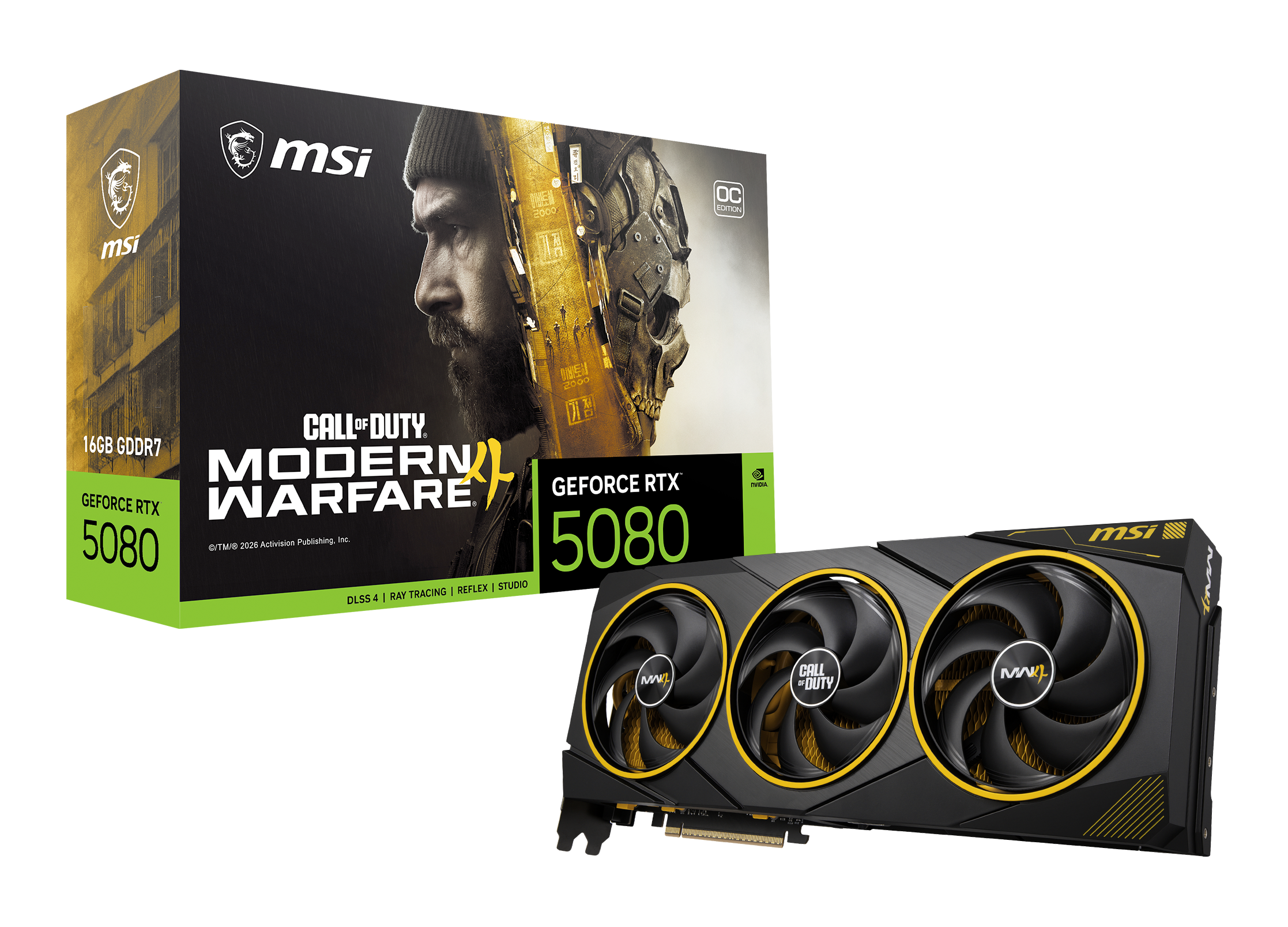 MSI、RTX 5080搭載の限定「CoD MW4」コラボモデル発売！