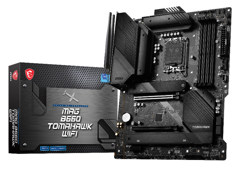 Core i7 12700 + MSI B660 DDR4 マザーボードセット MSI、B660チップセット搭載マザーボード2種類「MAG B660 TOMAHAWK WIFI