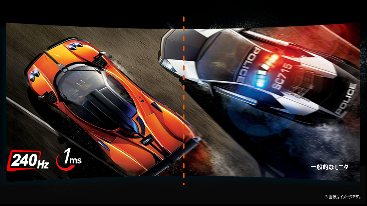 MSI初となる湾曲率1,000R × 量子ドット採用ゲーミングモニター 圧倒的