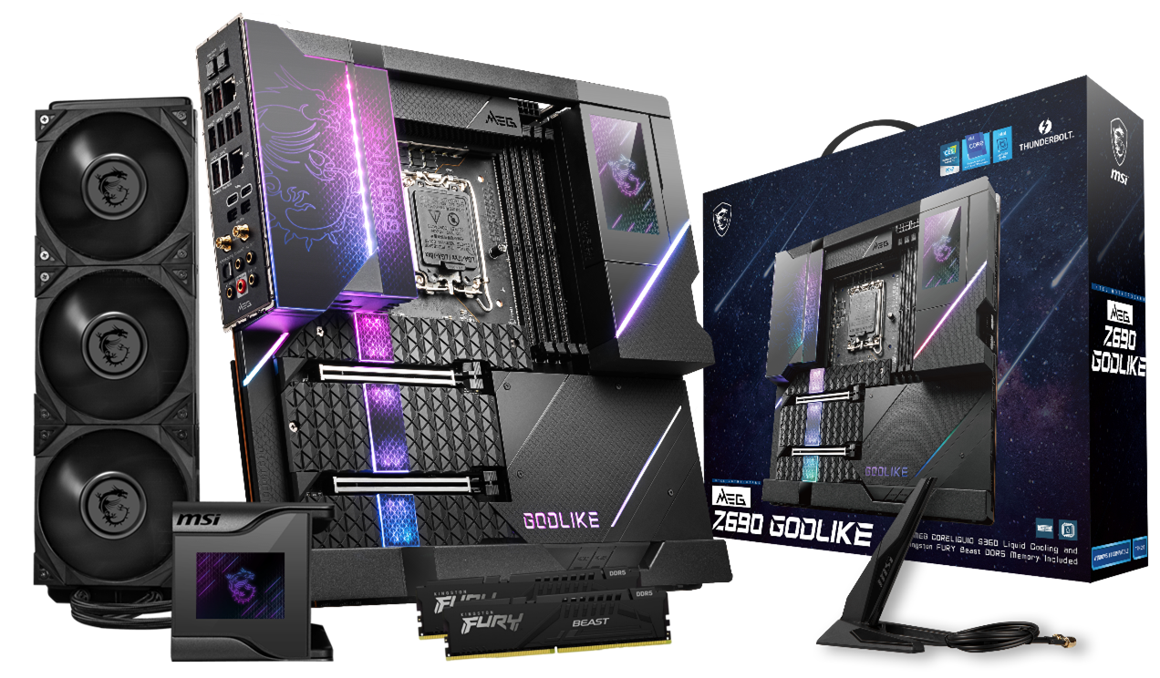 業界初、マザーボード上にタッチ操作可能な3.5インチIPSディスプレイを