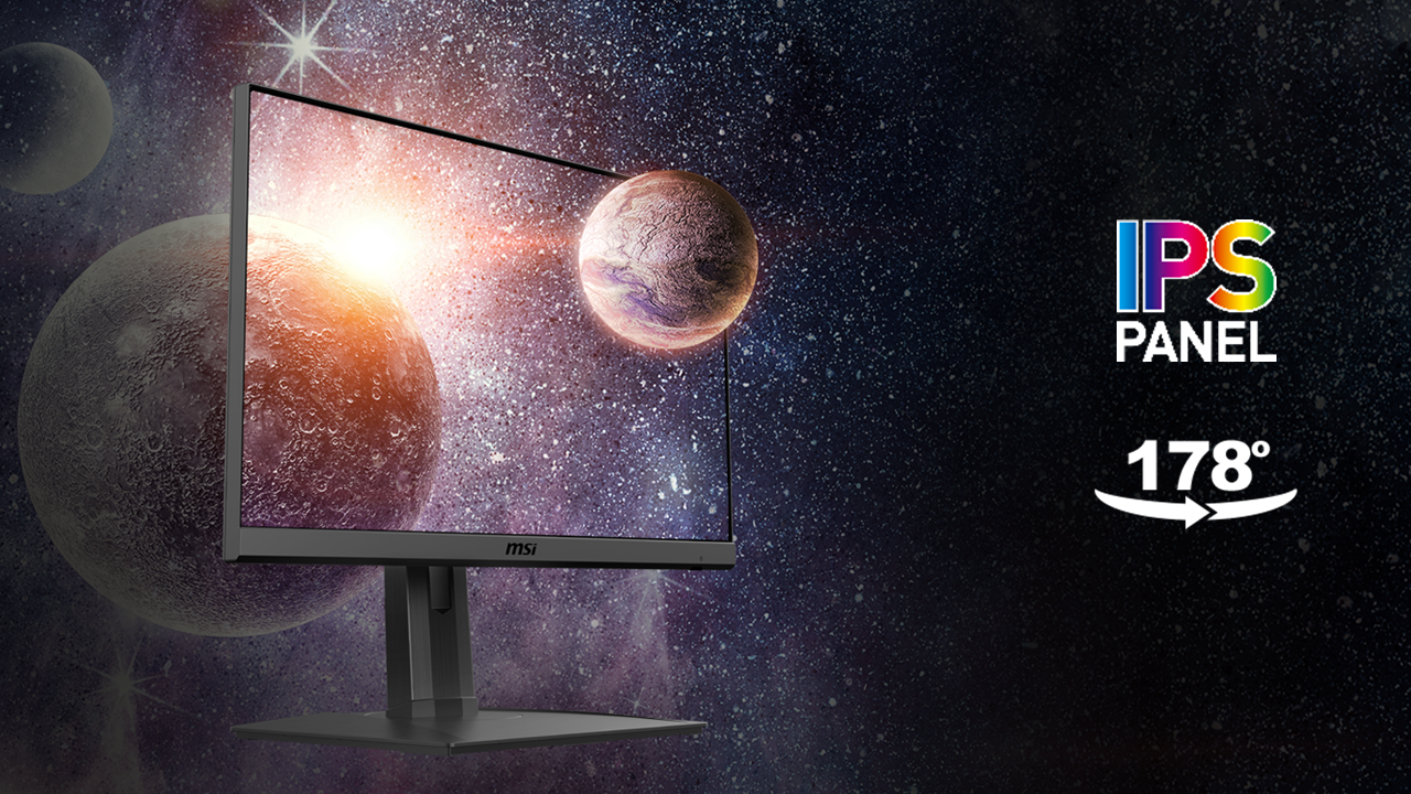 高画質IPSパネル搭載ゲーミングモニターに多機能スタンド搭載！ 144Hz