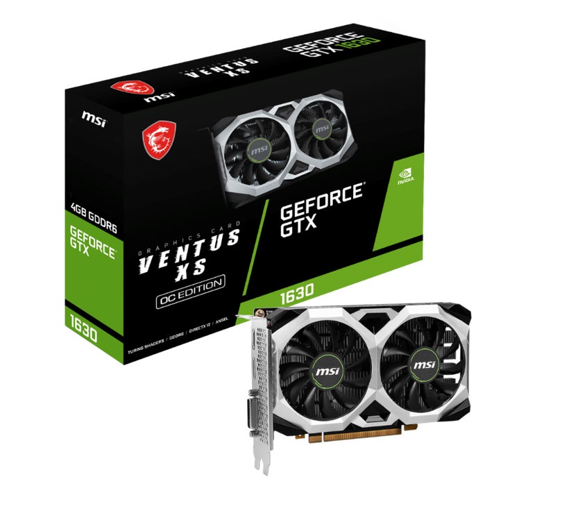 MSI、「GeForce GTX™ 1630 VENTUS XS 4G OC」「GeForce GTX™ 1630 AERO MSI、「GeForce GTX™ 1630 VENTUS XS 4G OC」「GeForce GTX™ 1630 AERO