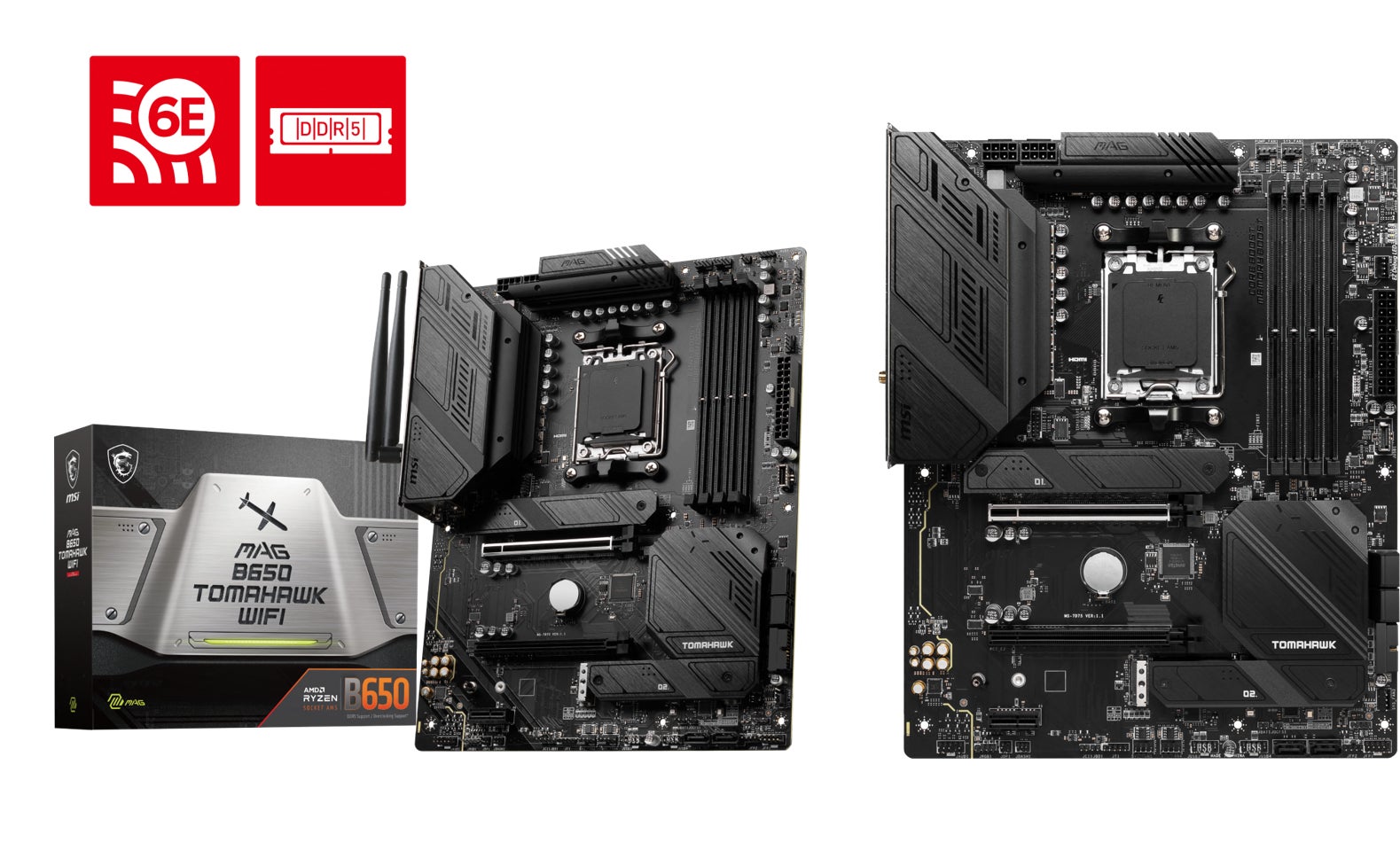 MSI、最新のAMD Ryzen™ 7000 シリーズ・プロセッサー対応のB650チップ