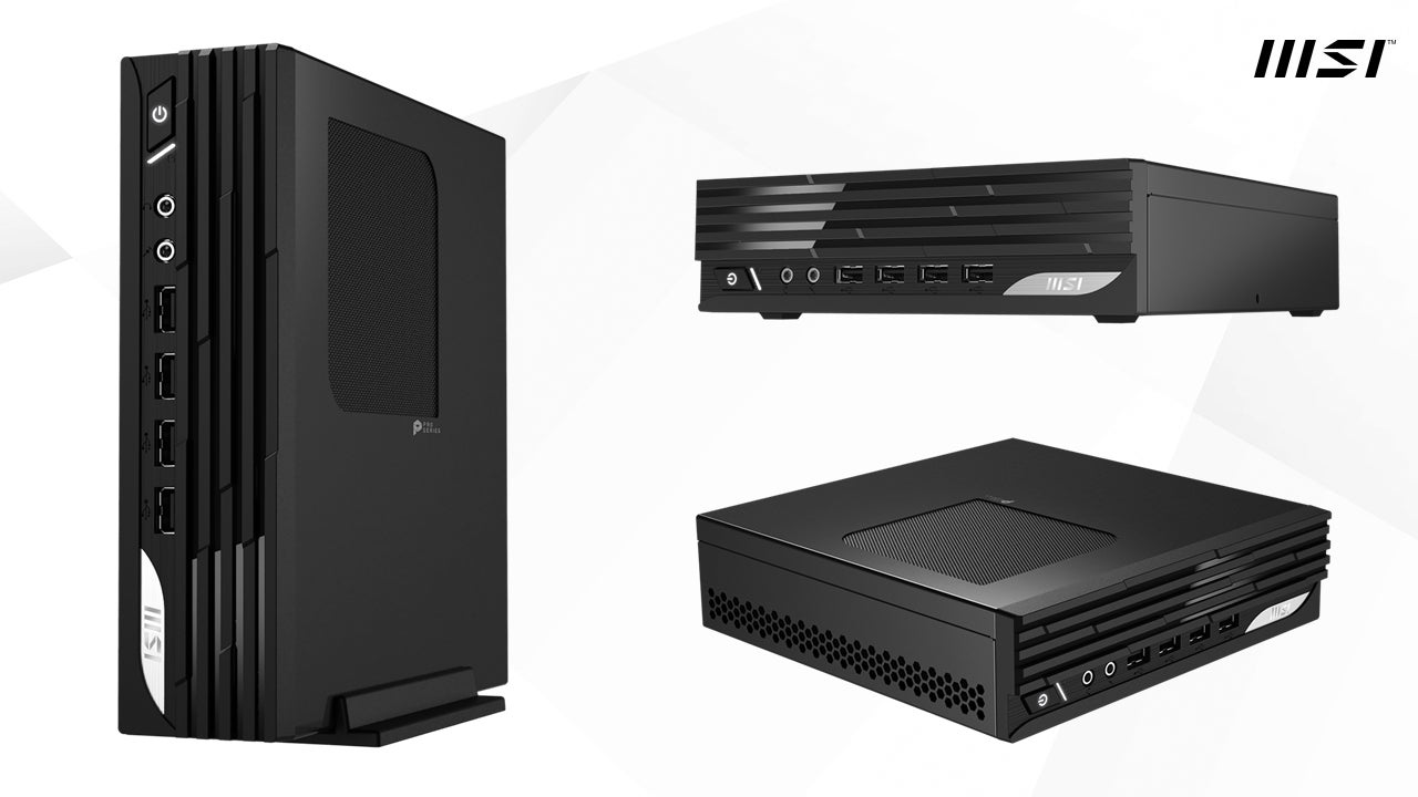 本体重量約1.27kg!VESAマウント対応のビジネス向けデスクトップPC 本体重量約1.27kg!VESAマウント対応のビジネス向けデスクトップPC