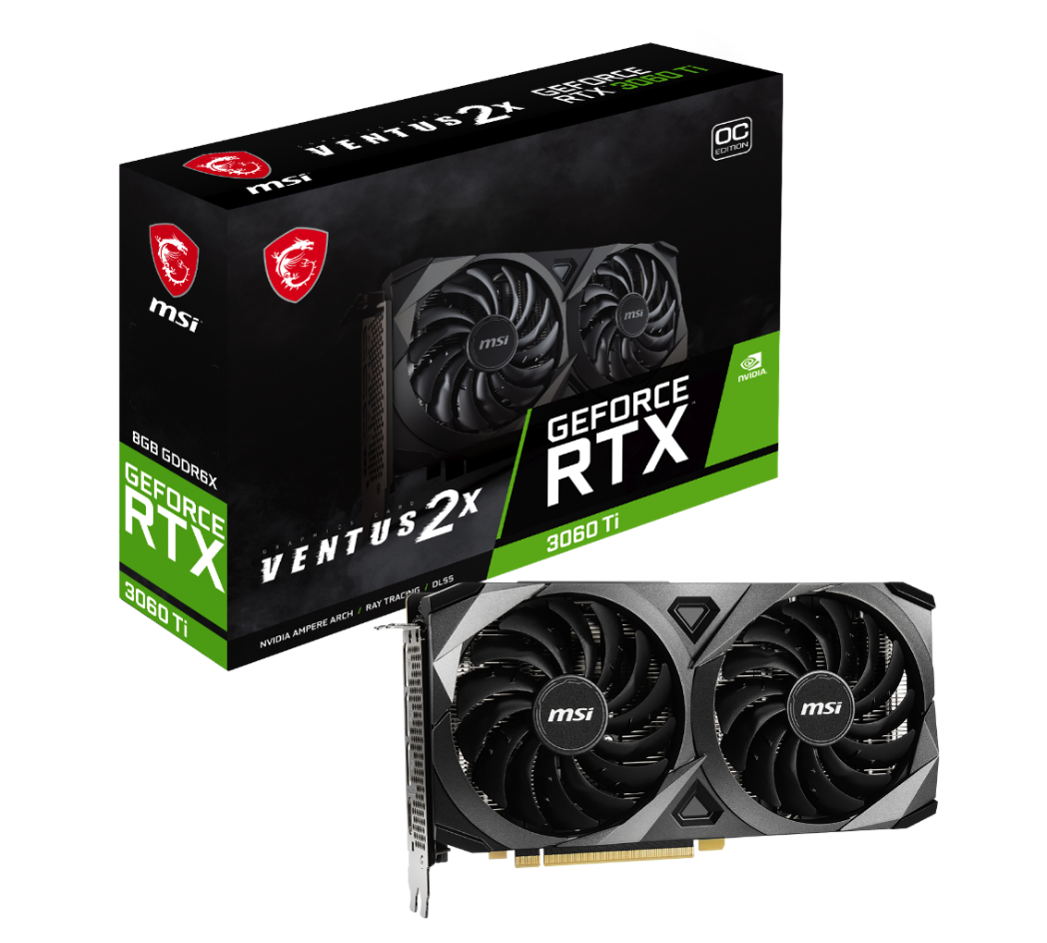 MSI、NVIDIA® GeForce RTX™ 3060 Tiを搭載したグラフィック