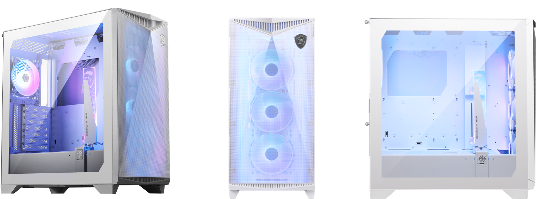 MSI、エアフローに特化したミドルタワーPCケース「MPG GUNGNIR 300R