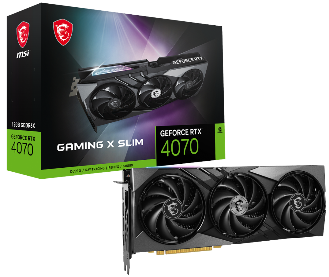 MSI、GeForce RTX™ 4070を採用したグラフィックスカード3機種を発売