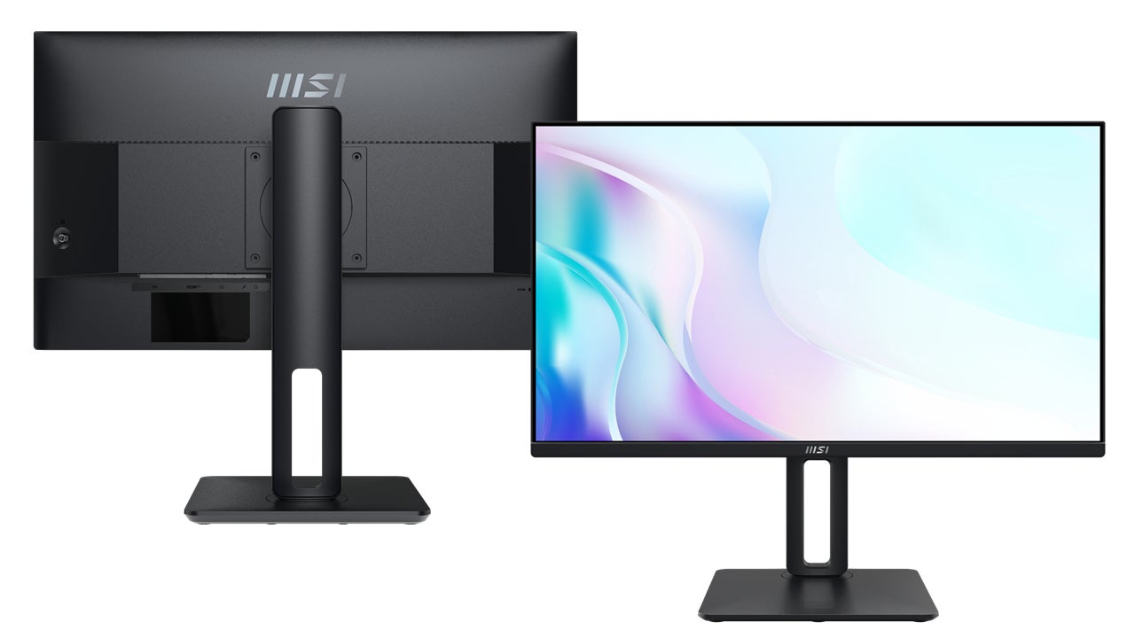 【美品】MSI PRO MP251P Series ゲーミングモニター MSI初となる24.5インチ・100Hz駆動対応ビジネス・テレワーク向け