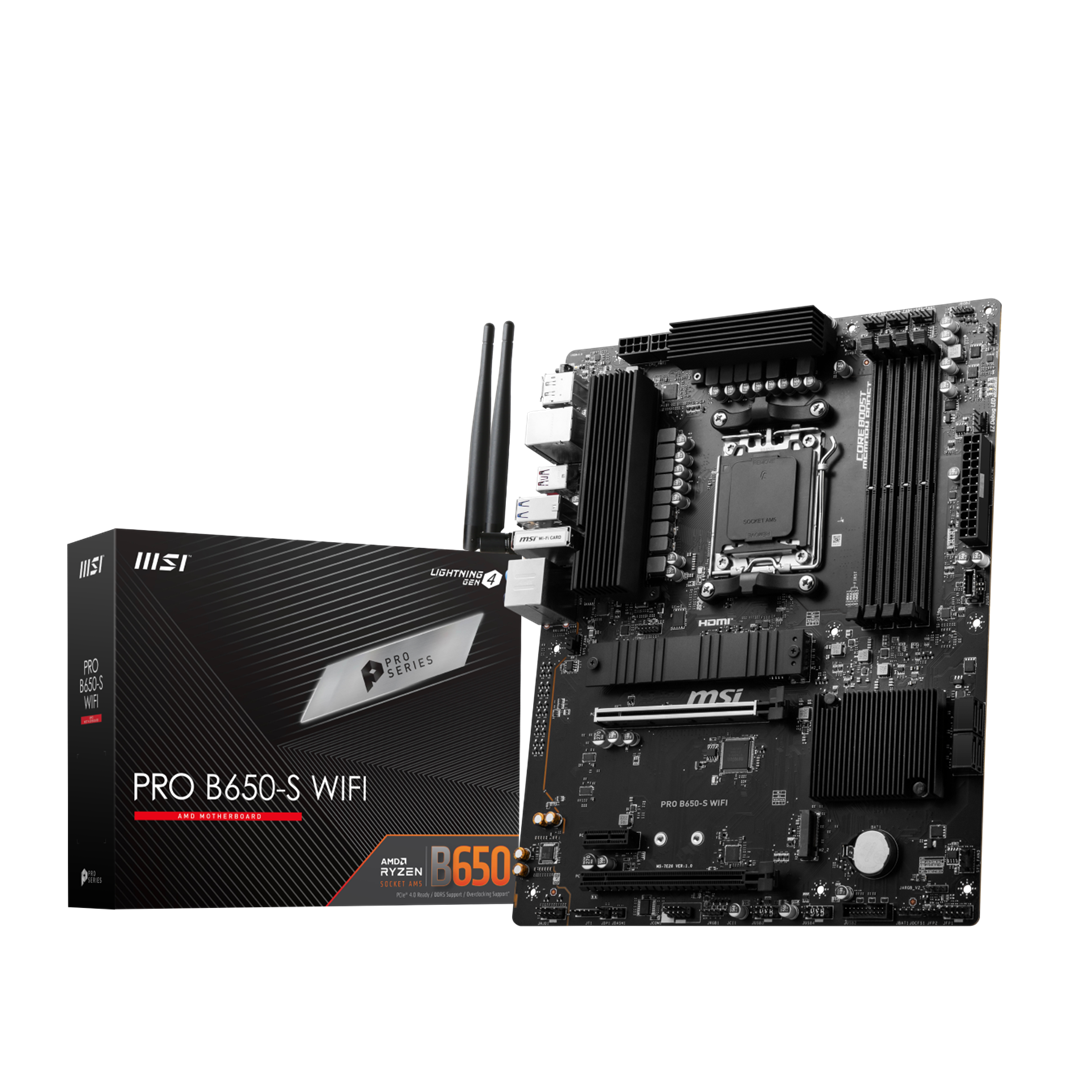 MSI マザーボード B650 MSI、最新のAMD Ryzen™ 7000シリーズ・プロセッサー対応のB650チップ