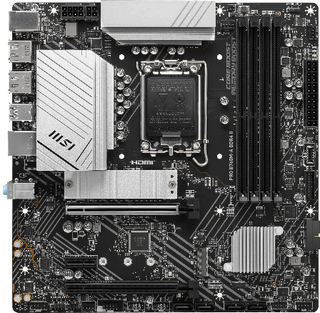 MSI、最新のIntel CoreTMプロセッサー（第14世代）対応のB760チップ