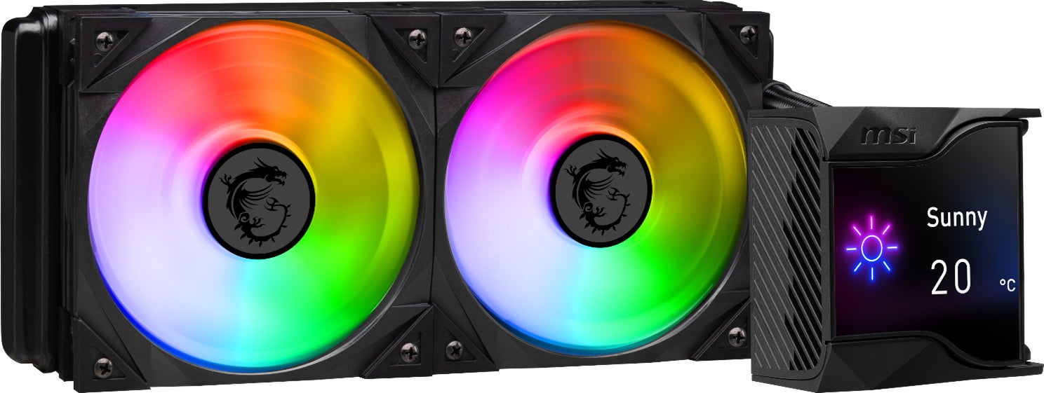 MSI、240mm、360mmラジエーター搭載の簡易水冷クーラー「MPG MSI、240mm、360mmラジエーター搭載の簡易水冷クーラー「MPG