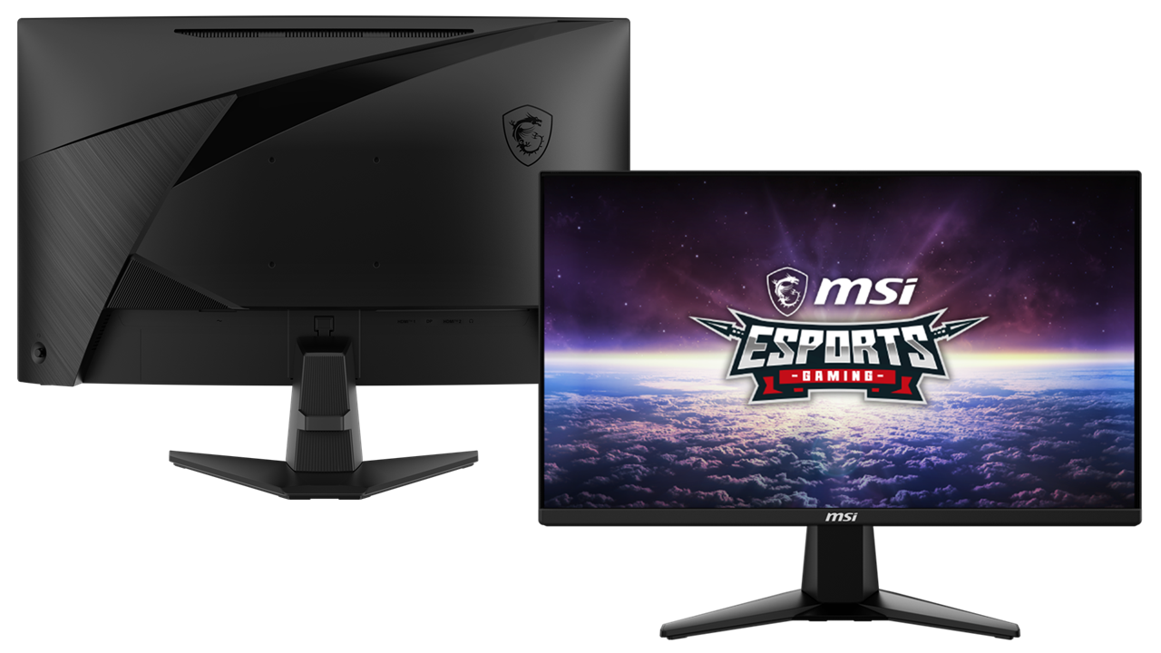 MSI初のL字型ケーブル付属で配線すっきり高画質モバイルモニター