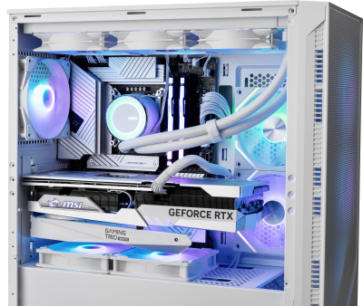 ほぼ新品MSI MAG FORGE 320R AIRFLOW WHITE MAG FORGE 320R AIRFLOW / WHITE | Gaming Case | BEYOND THE POWER