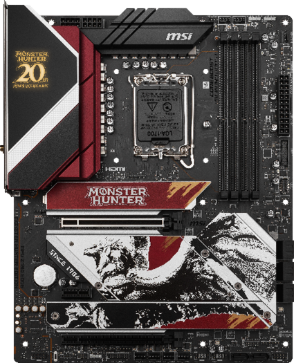 MSI x CAPCOM「モンスターハンター」シリーズの20周年を記念した