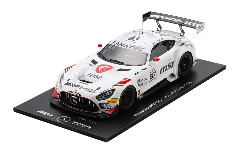 ミニカー Mercedes-AMG GT3 MSI LIMITED EDITION ミニカー Mercedes-AMG GT3 MSI LIMITED EDITION ミニカー Mercedes