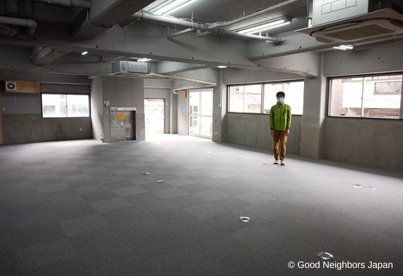 板橋の新倉庫(2022年11月7日に鍵の受け渡しが完了)