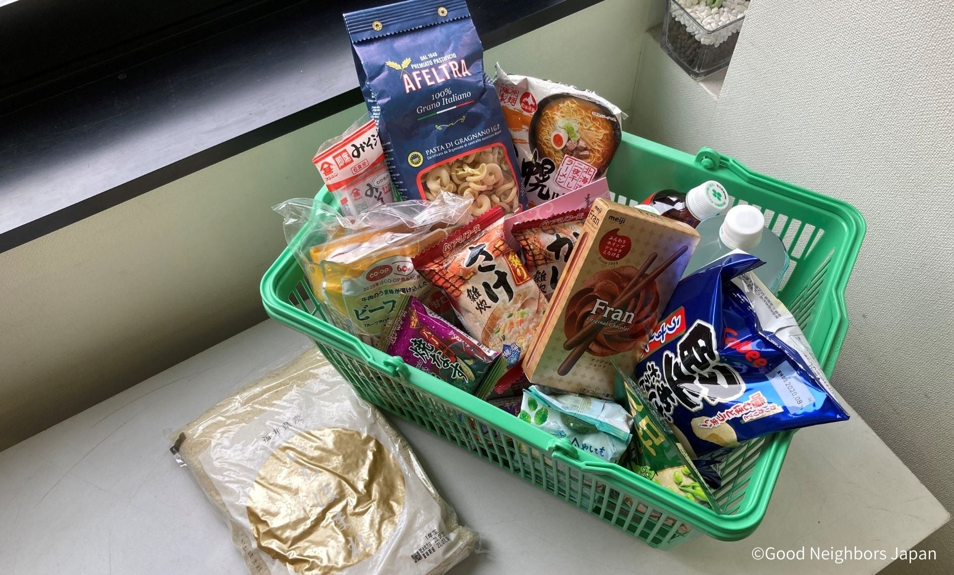 グッドごはんの配付食品例