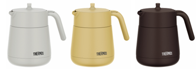 お茶がつくれて保温・保冷もできる『真空断熱ティーポット（TTE-450