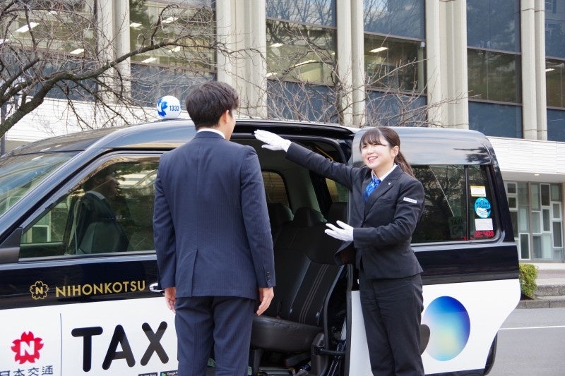 日本交通のタクシー（イメージ）