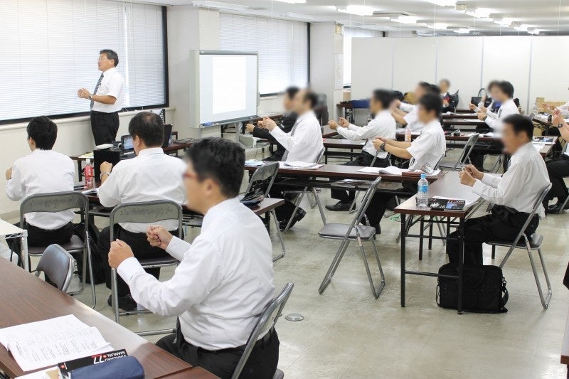 日本交通の研修の様子