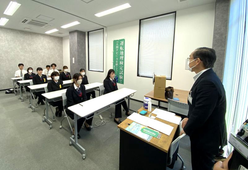 団体受検の様子