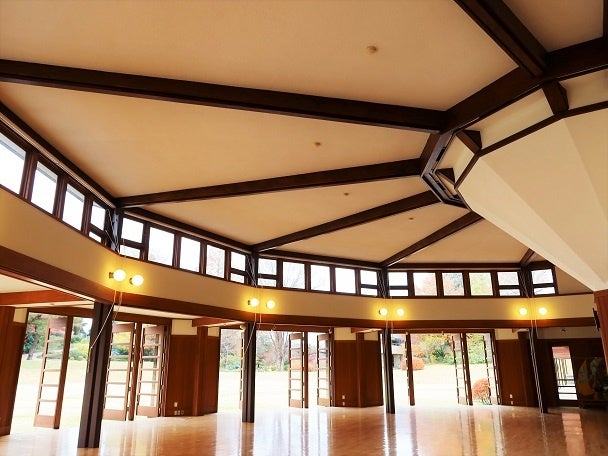 女子部体操館（内観）